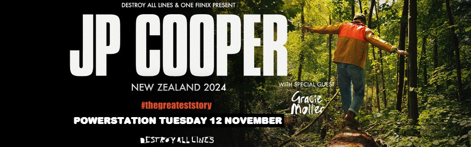 JP COOPER - NEW ZEALAND TOUR